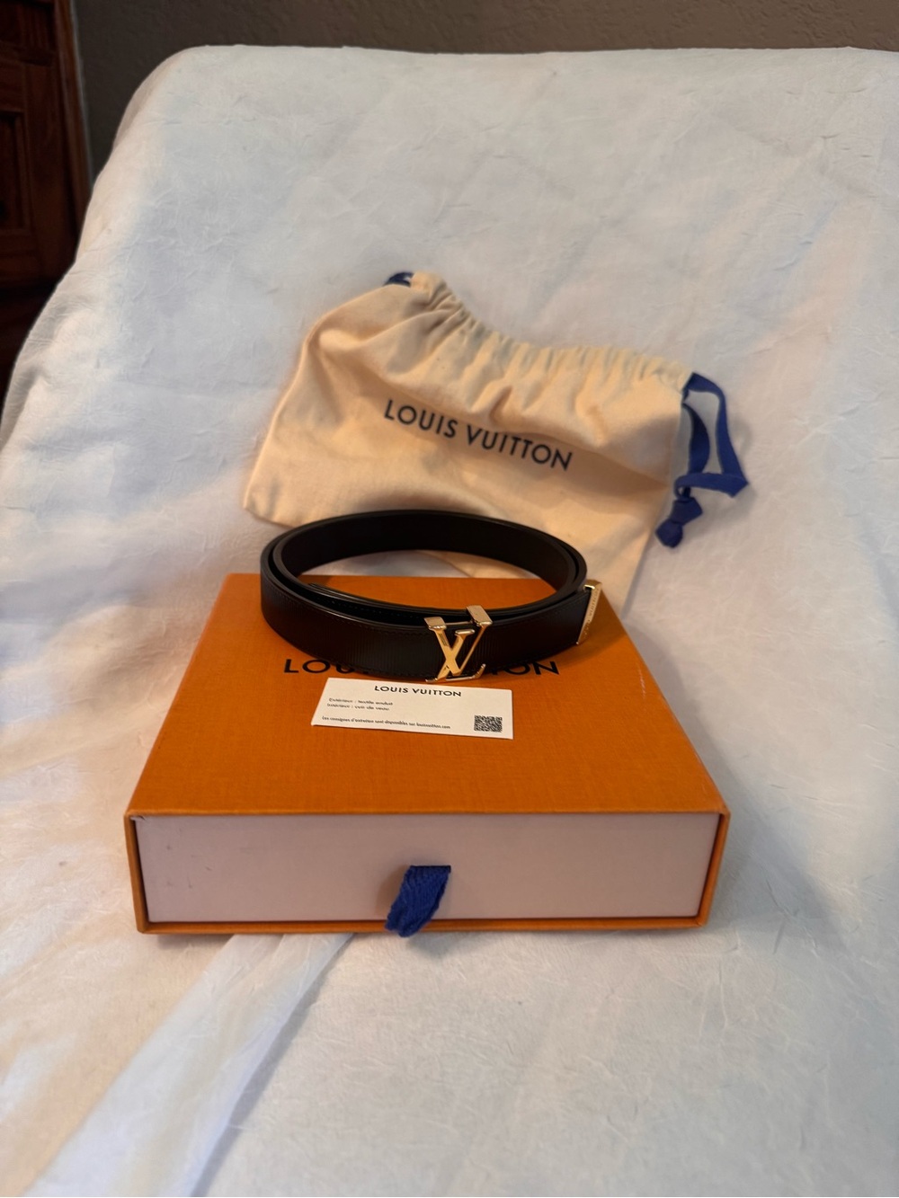 Louis Vuitton belt size 75